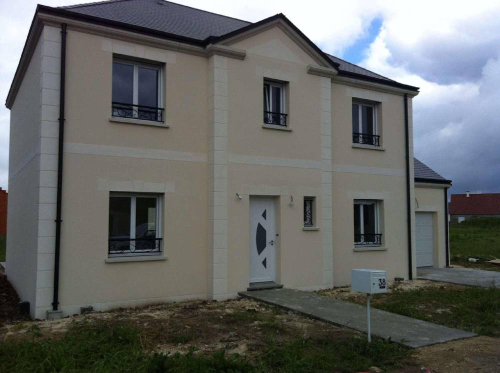 façade maison etage
