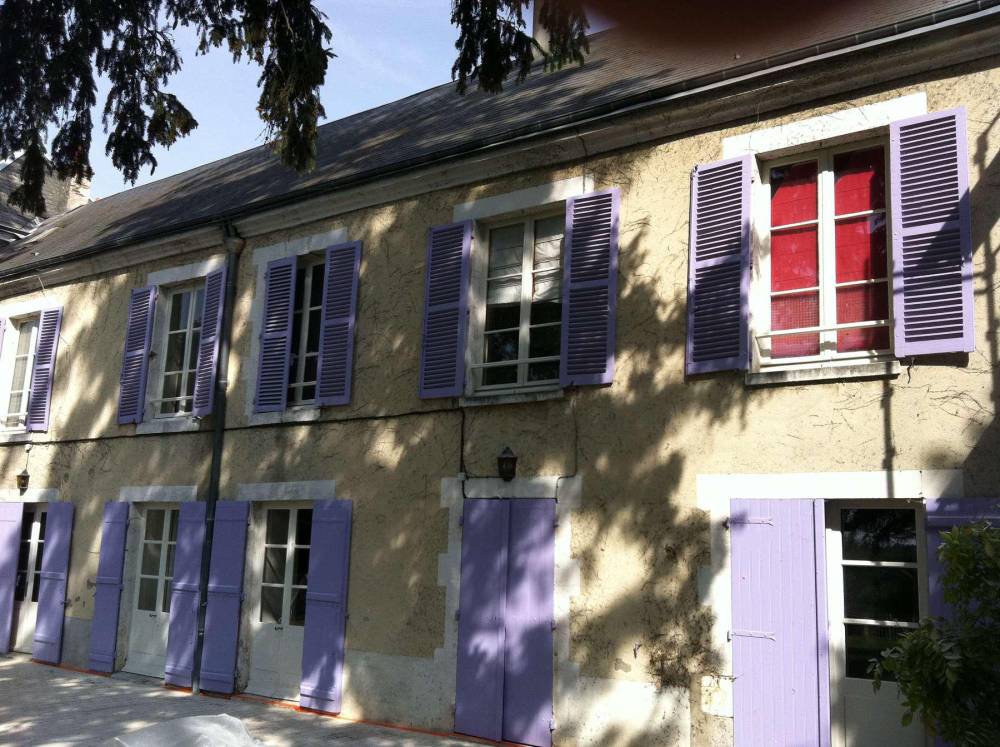 maison bleue