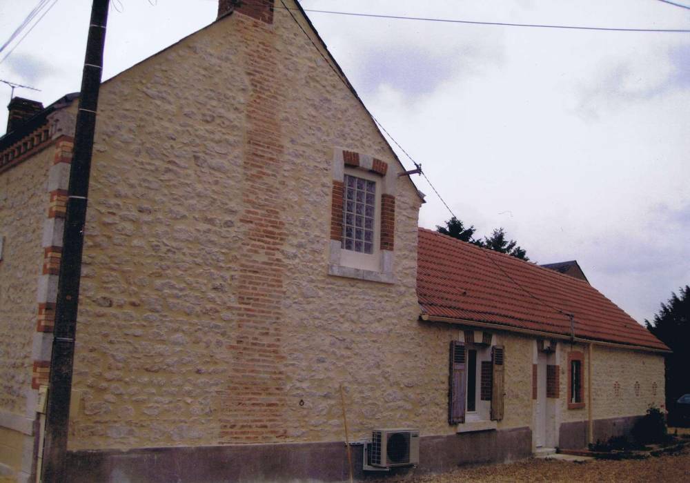 Parements brique à Ingré